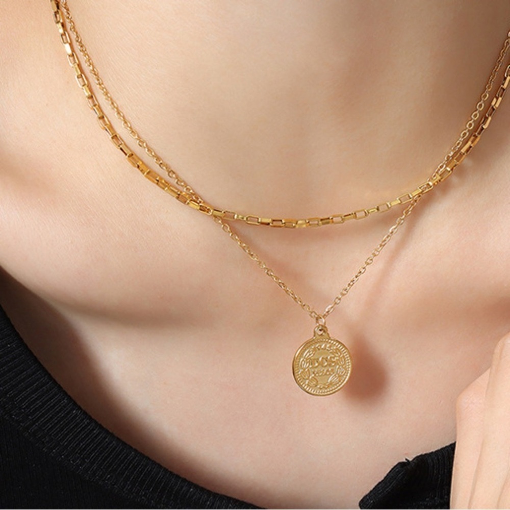 Treasure Trove Gold Coin Chocker